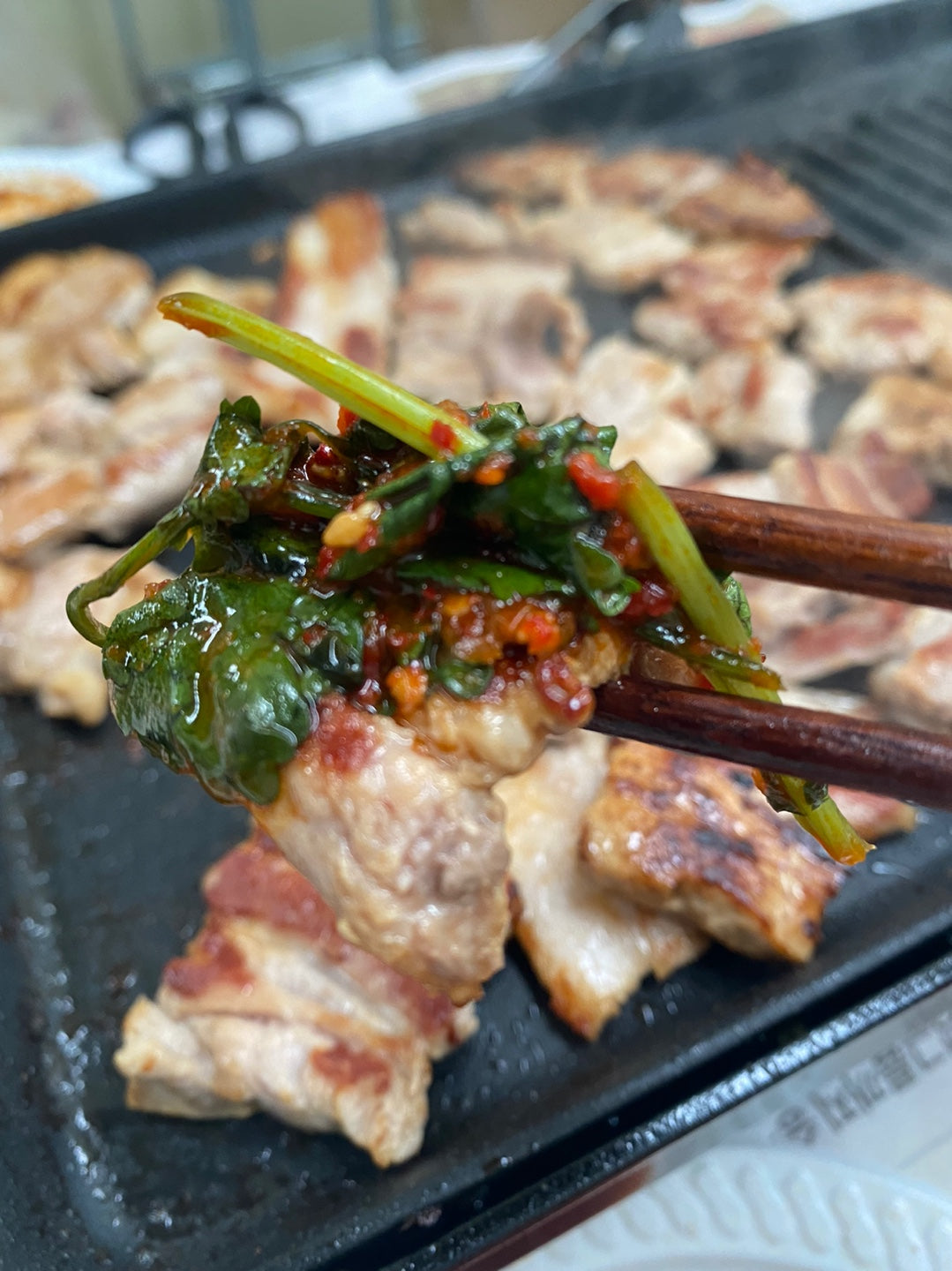 Coriander Kimchi