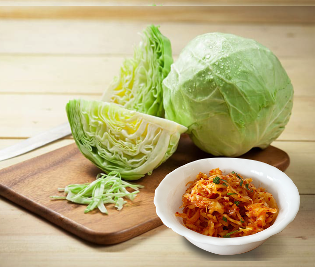 Green cabbage Kimchi 450g