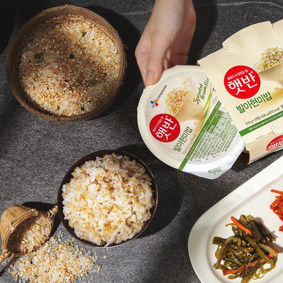 Cooked Brown Rice 210g *3ea