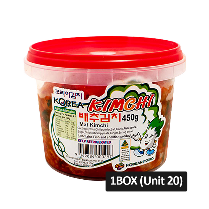 KOREA KIMCHI 450g (1BOX/ 20ea)