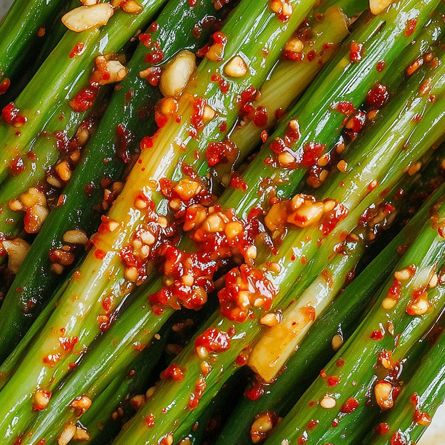 Pickled Spicy Garlic Stem(vegan) 150g