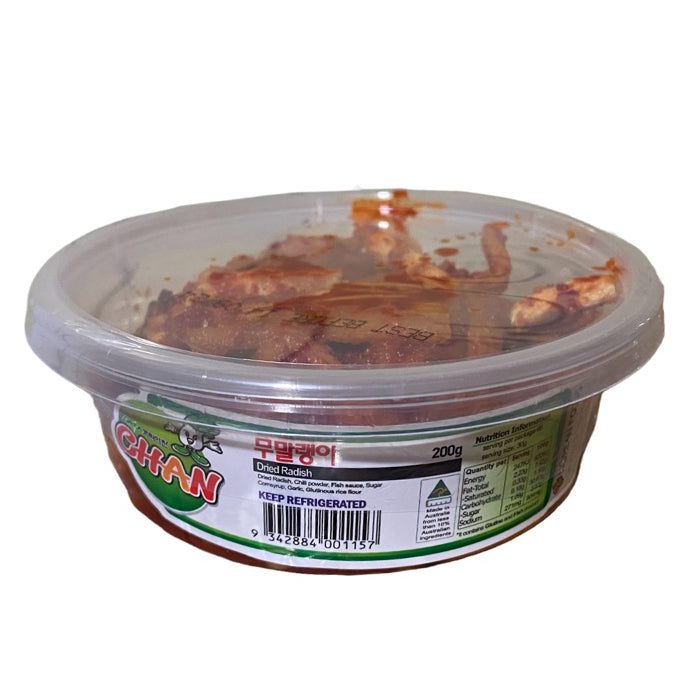 Seasoned Dried Radish 200g
