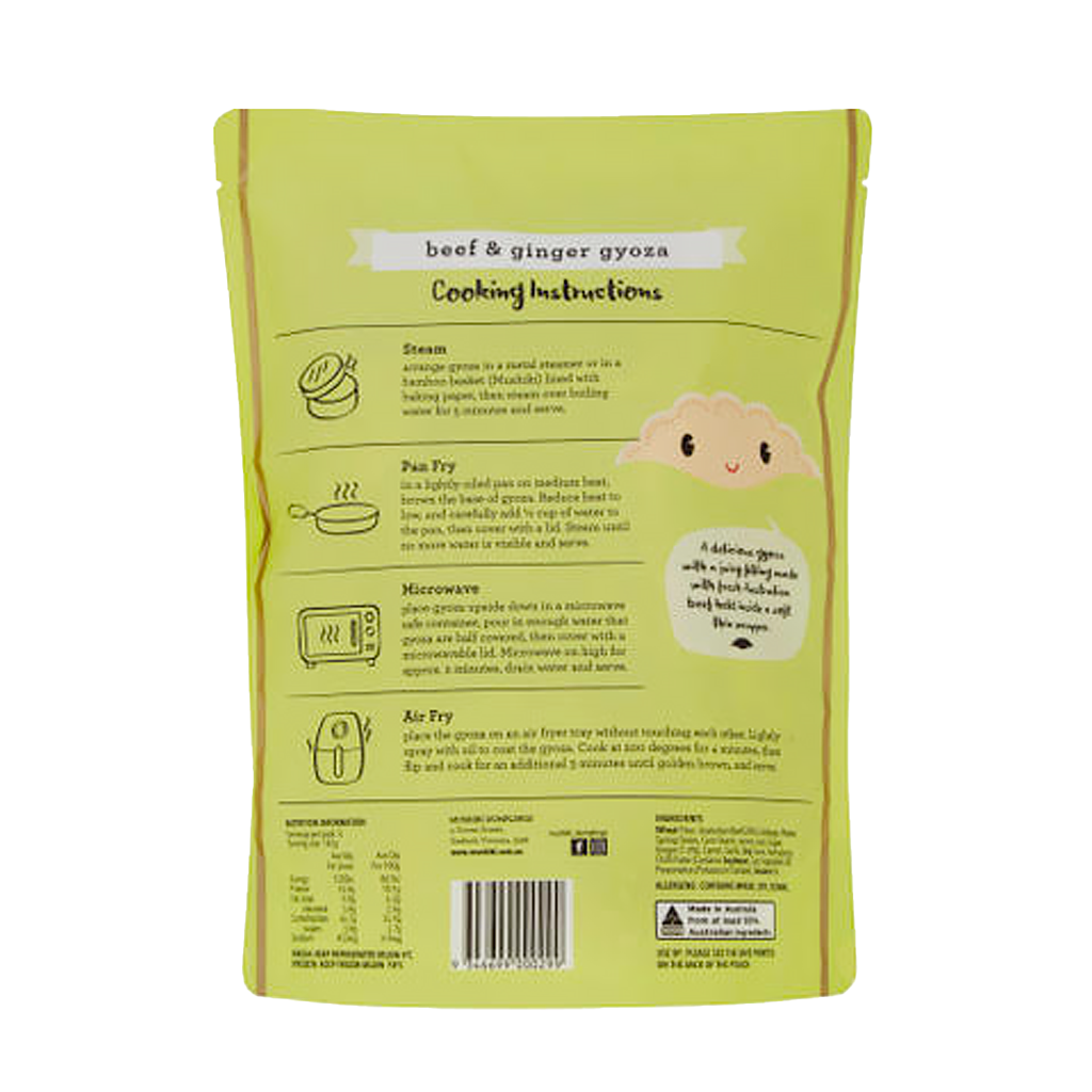 Beef & Ginger Gyoza 710g: Pre-Order