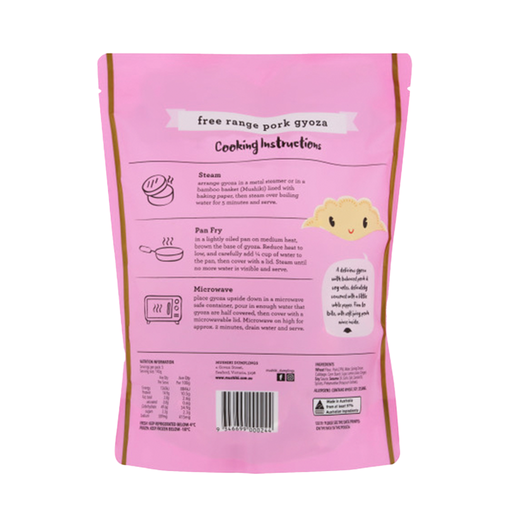 Free Range Pork Gyoza 710g