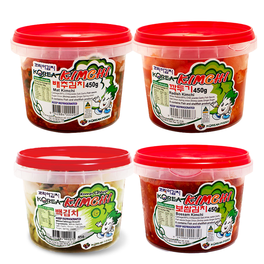 4-Types Kimchi 450g Bundle_V2