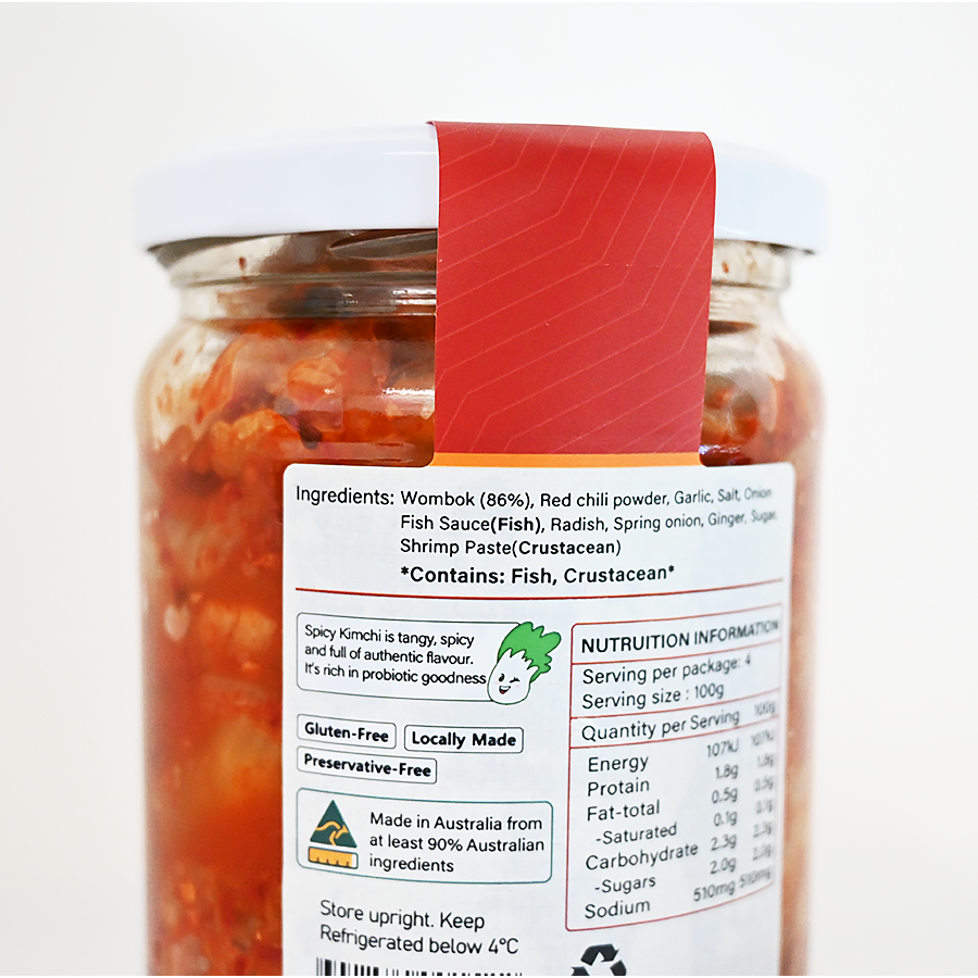 Original Spicy Kimchi 400g Jar: Bundle Pack
