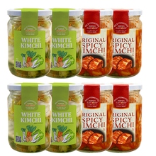 Load image into Gallery viewer, Mix bundles: Original Spicy Kimchi x 4, White kimchi x 4
