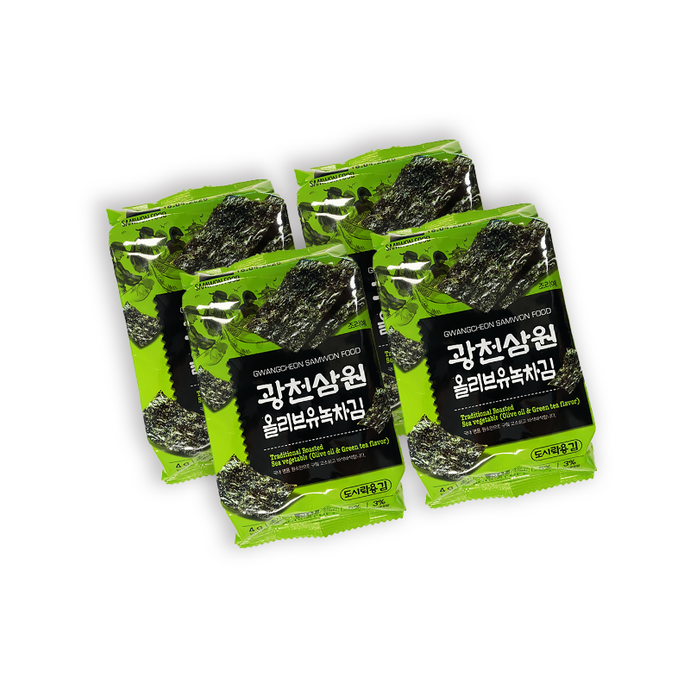 Korean Olive oil Flavor Seaweed (4EA /8EA)