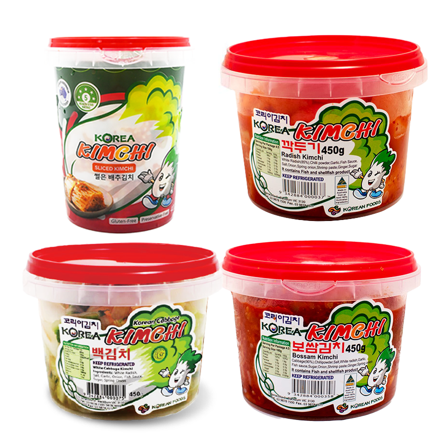 4-Types Kimchi 450g Bundle_V2