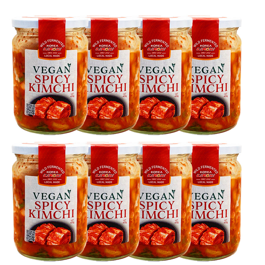 Vegan Kimchi 400g Jar x 8 : bundle pack